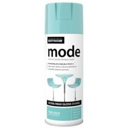 MODE PURE AQUA HIGH GLOSS RUST-OLEUM Fast Dry Spray Paint Aerosol 400ml