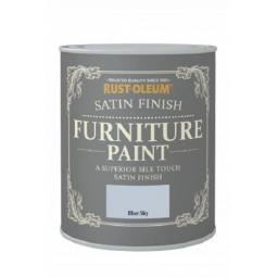 Rustoleum Satin Finish Furniture Paint 750ml silk touch Shabby Chic