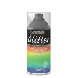 RAINBOW GLITTER SPARKLING FINISH RUST-OLEUM Toy Safe Spray Paint Aerosol 150ml