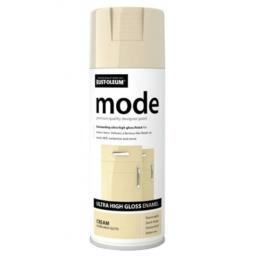 MODE CREAM HIGH GLOSS RUST-OLEUM Fast Dry Spray Paint Aerosol 400ml