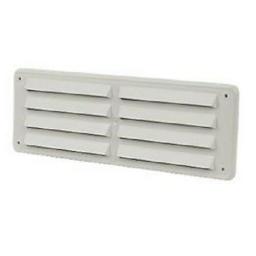 !!NEW!! 3.5"x10.5" Louvre fixed Air Vent Ventilator Cover White