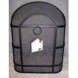 Deville Heavy Duty Round Top Fire Screen Spark Guard 24"x21" with carry ring