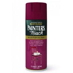 Claret Wine Satin Fast Dry Spray Paint Aerosol 400ml