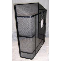 X-LARGE Deville Heavy Duty Square Top Fire Screen Spark Guard 28"x24" carry ring