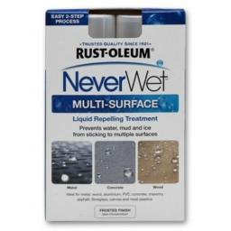 NEVER WET HYDROPHOBIC RUST-OLEUM repels water liquid Spray Paint Aerosol 400ml