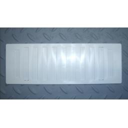 !NEW! 3.5"x9.5" Hit & Miss Air Vent Ventilator Cover White Adjustable Flyscreen