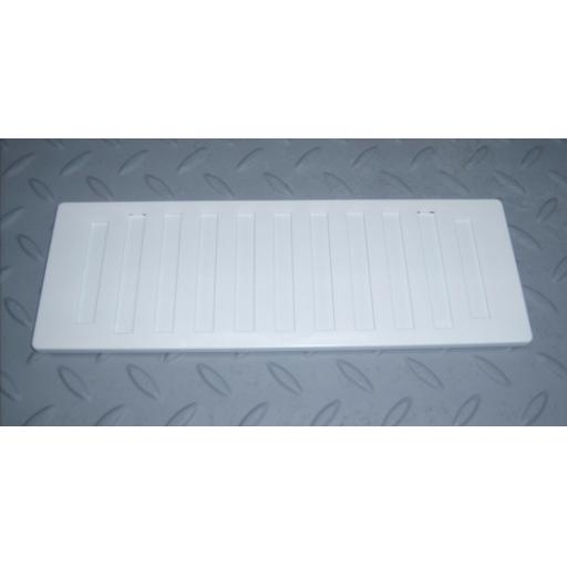 !NEW! 3.5"x9.5" Hit & Miss Air Vent Ventilator Cover White Adjustable Flyscreen