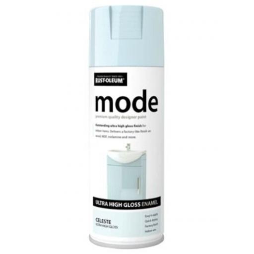 MODE CELESTE HIGH GLOSS RUST-OLEUM Fast Dry Spray Paint Aerosol 400ml