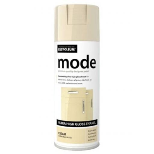 MODE CREAM HIGH GLOSS RUST-OLEUM Fast Dry Spray Paint Aerosol 400ml