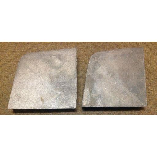 !NEW! Cast Iron Fire Brick Side Cheeks for 16" & 18" Coal Solid Fuel Grate Metal