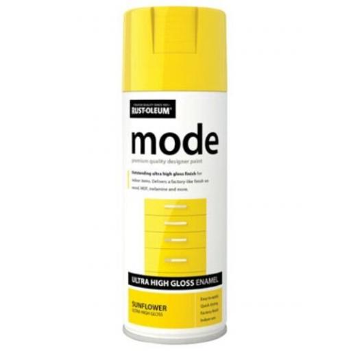 MODE SUNFLOWER HIGH GLOSS RUST-OLEUM Fast Dry Spray Paint Aerosol 400ml