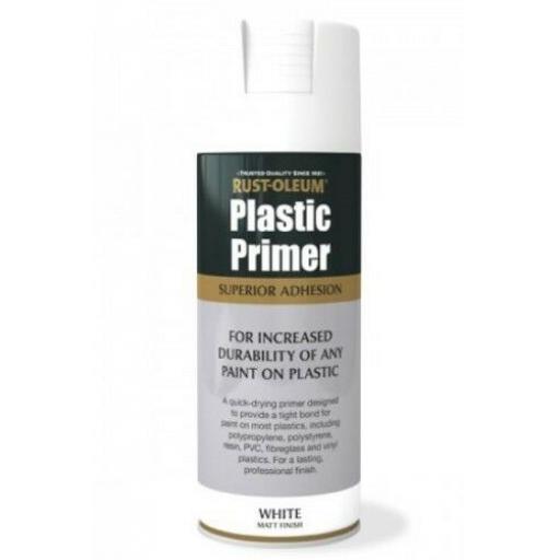 PLASTIC PRIMER RUST-OLEUM Fast Dry Spray Paint Aerosol 400ml