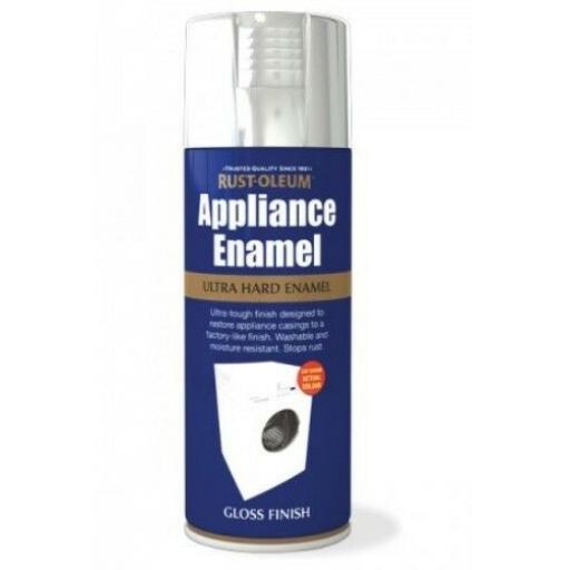 APPLIANCE ENAMEL STAINLESS STEEL GLOSS RUST-OLEUM Spray Paint Aerosol 400ml